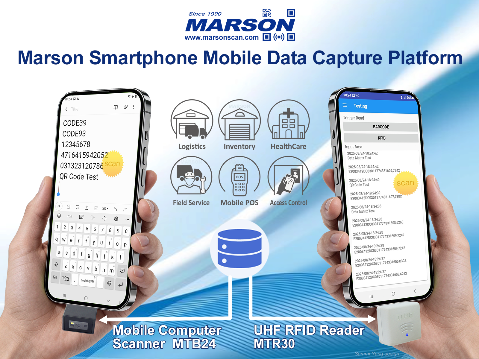 Marson_MTB24_MTR30 Smartphone Mobile Data Capture Platform_1600x1200
